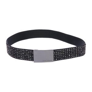 Armani Exchange crystal elastic belt XS-S
